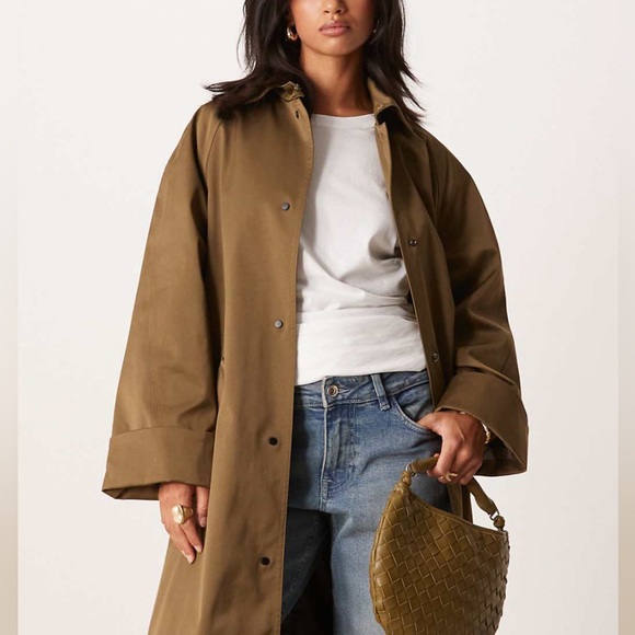 Women's Tan Coat - Picture 5 of 5